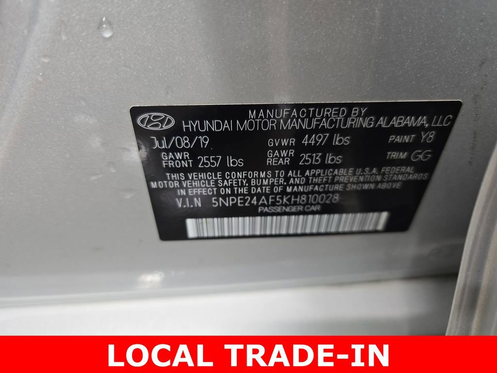 Used 2019 Hyundai Sonata SE image 34