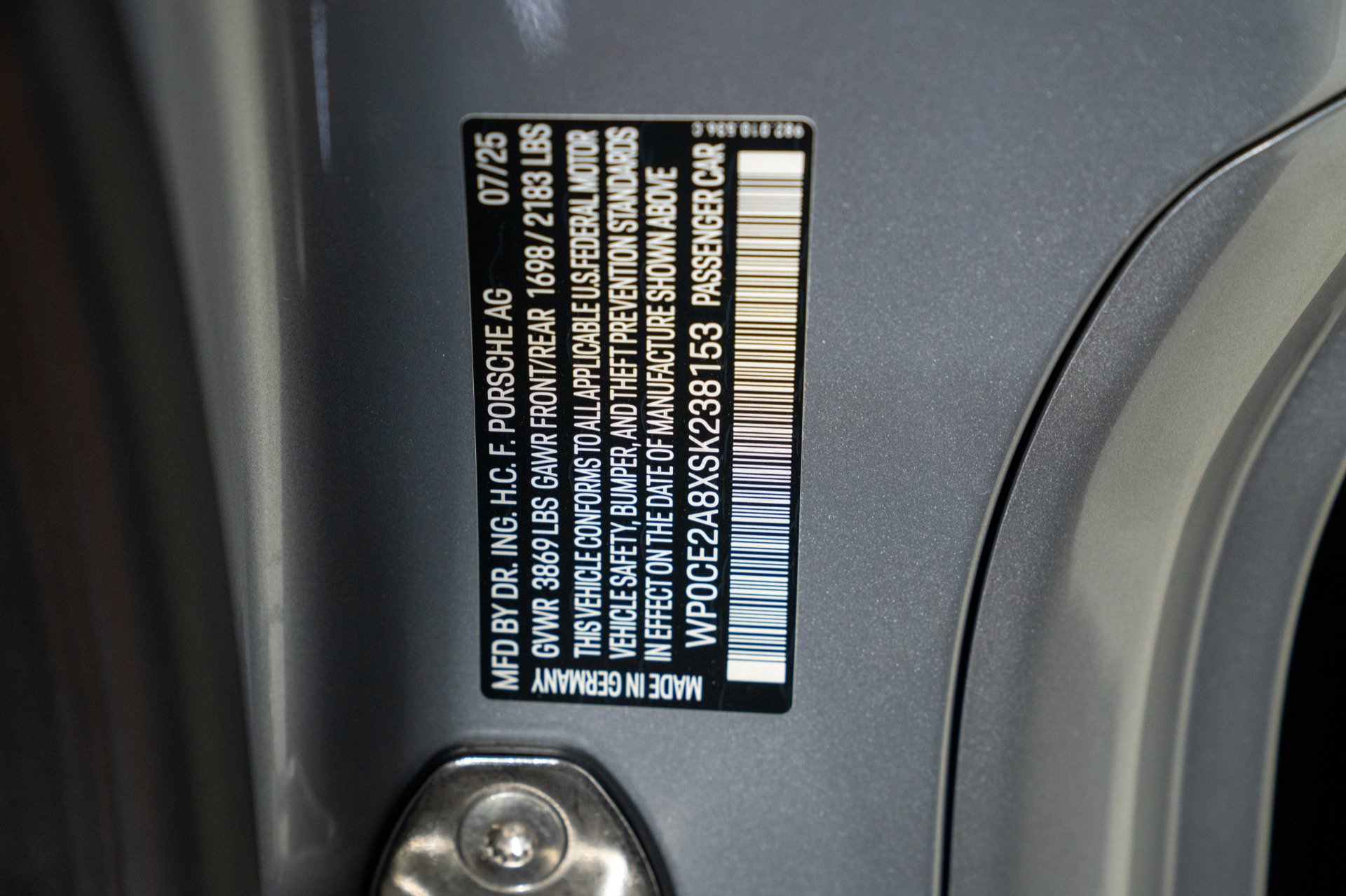 Used 2025 Porsche 718 Boxster Spyder RS RWD image 19