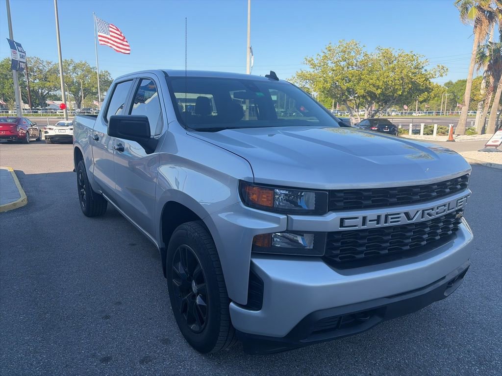 Certified 2022 Chevrolet Silverado 1500 Custom w/ Safety Confidence Package RWD image 1