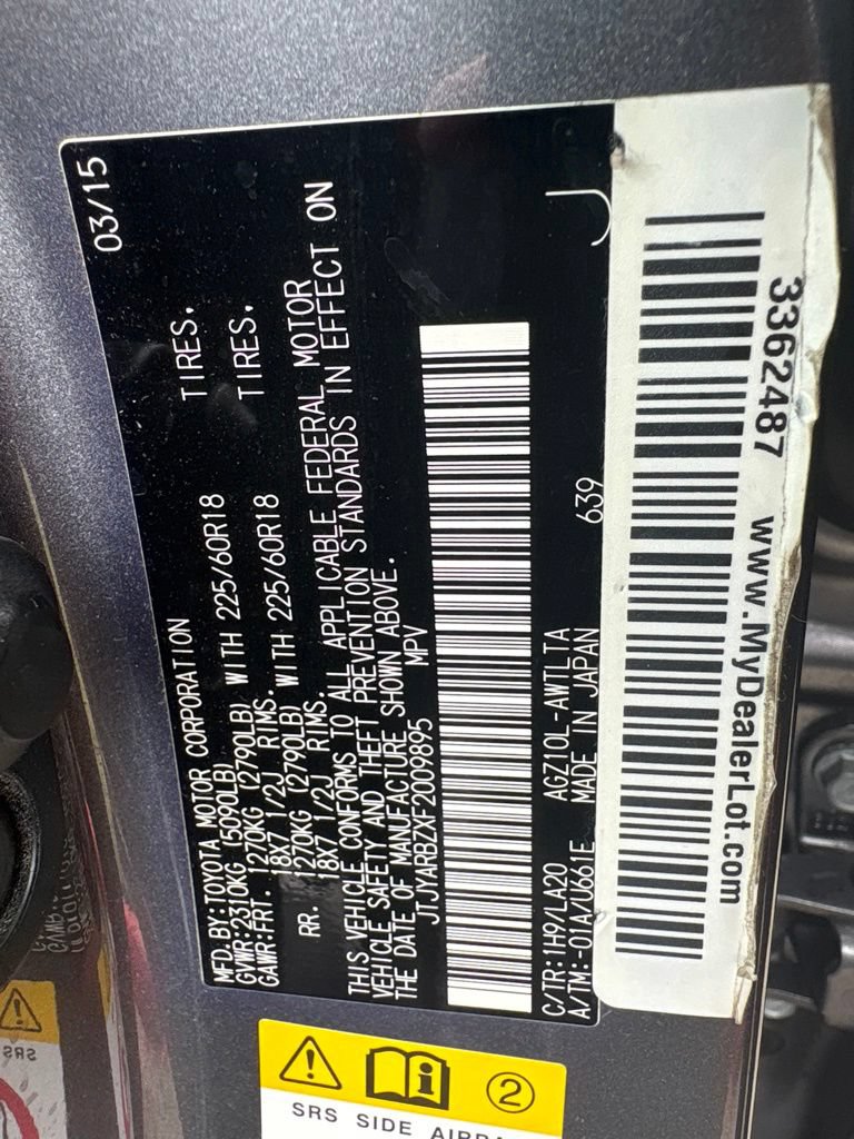 Used 2015 Lexus NX 200t FWD w/ Luxury Package image 21