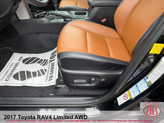 Used 2017 Toyota RAV4 Limited w/ All Weather Liner Package AWD/4WD image 17