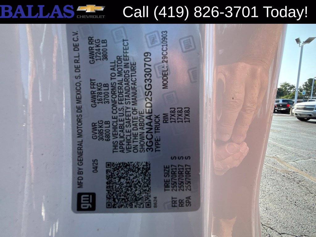 Used 2025 Chevrolet Silverado 1500 W/T RWD image 17
