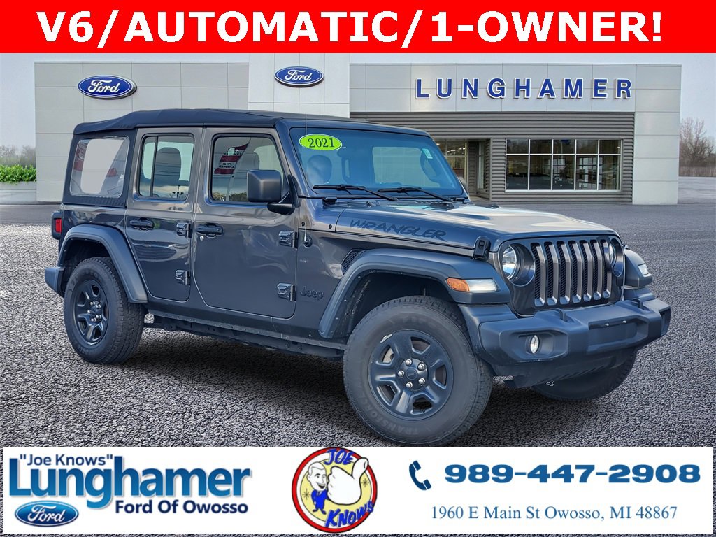 Used 2021 Jeep Wrangler Unlimited Sport
