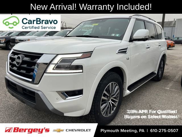 Used 2022 Nissan Armada SL w/ Captain's Chairs Package image 1