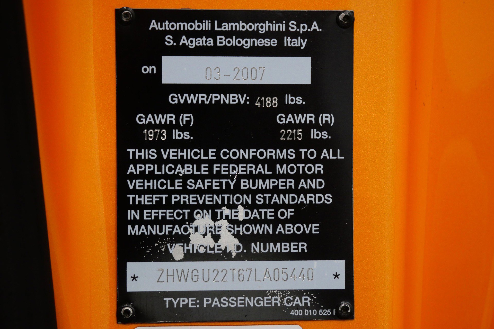 Used 2007 Lamborghini Gallardo Spyder image 20