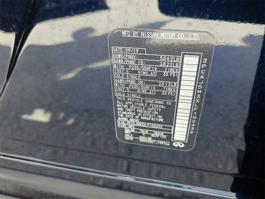 Used 2020 INFINITI QX50 Luxe image 46