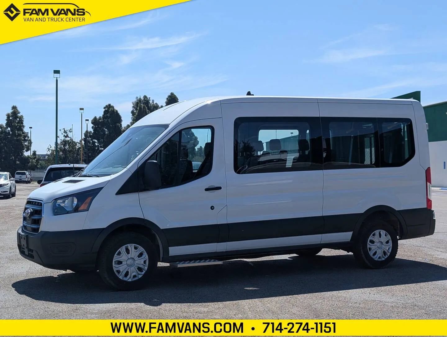 Used 2023 Ford E-Transit Medium Roof RWD image 5