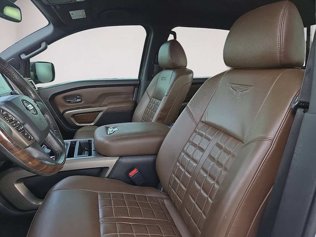 Used 2021 Nissan Titan Platinum Reserve w/ Off Road Protection Package AWD/4WD image 13