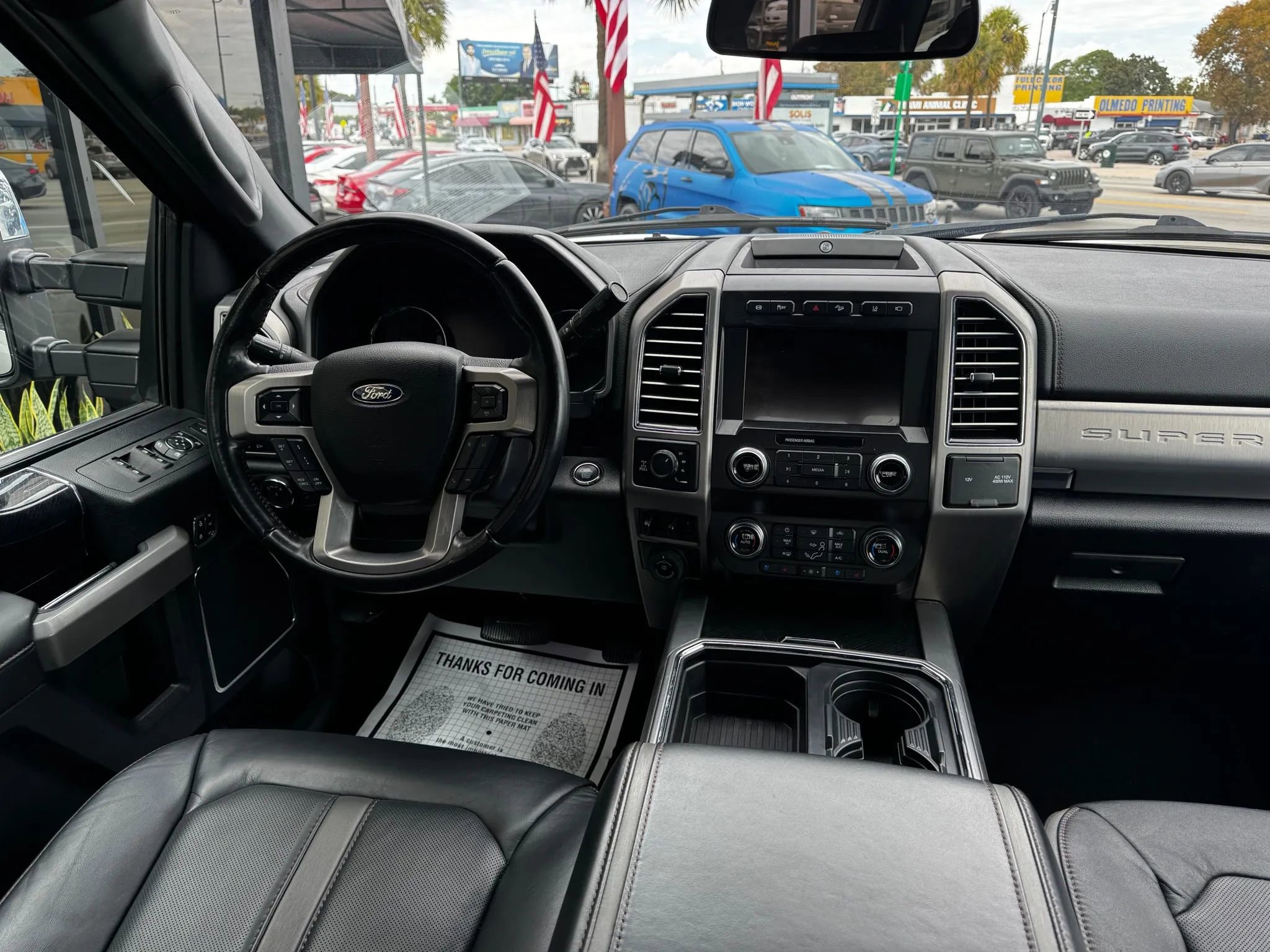 Used 2020 Ford F350 Platinum w/ FX4 Off-Road Package AWD/4WD image 18