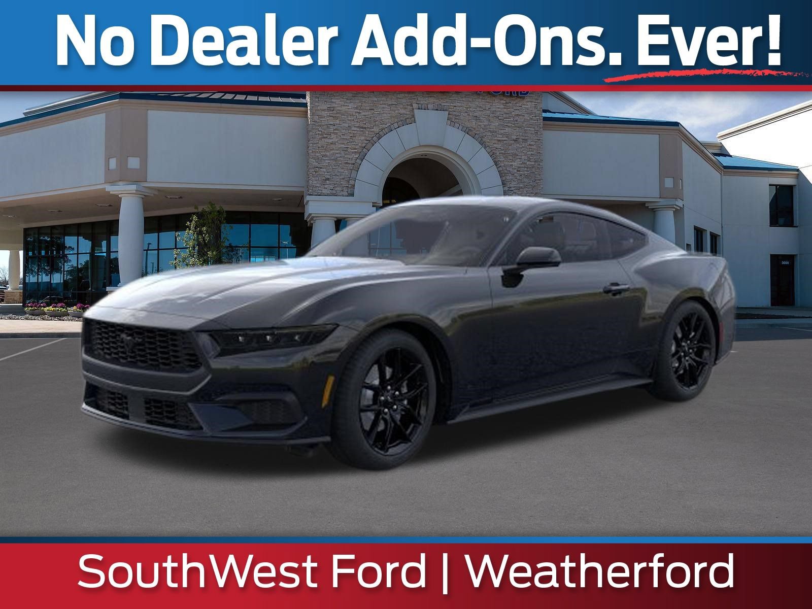 New 2026 Ford Mustang Coupe w/ Mustang Nite Pony Package