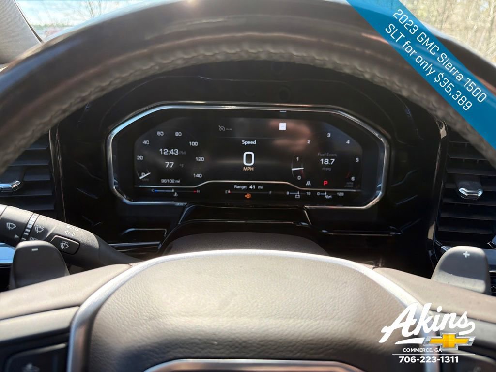 Certified 2023 GMC Sierra 1500 SLT w/ SLT Convenience Package image 23