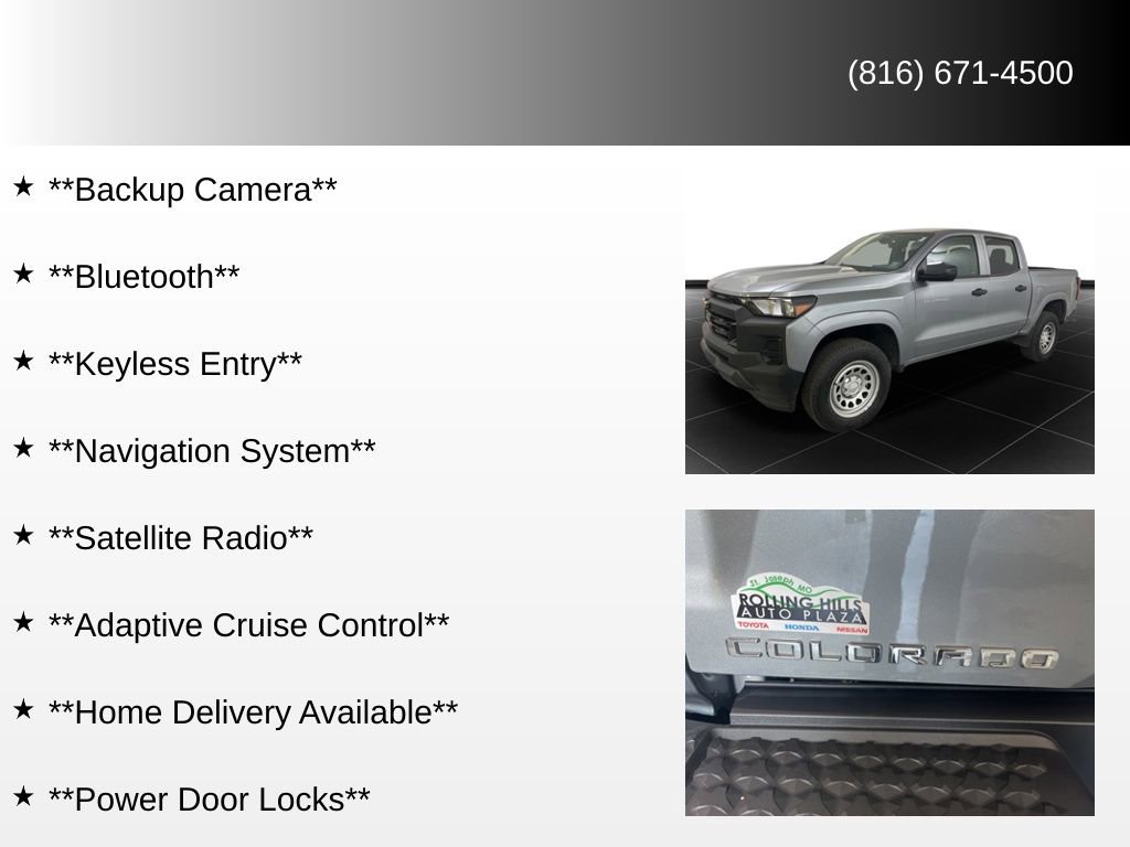 Used 2024 Chevrolet Colorado W/T image 78