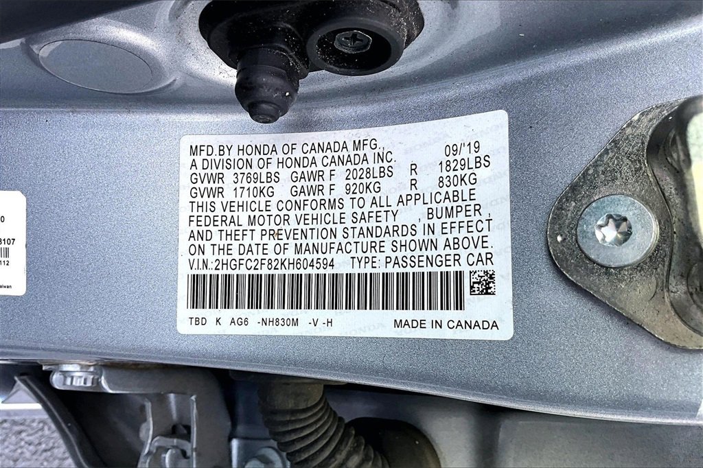 Used 2019 Honda Civic Sport image 35