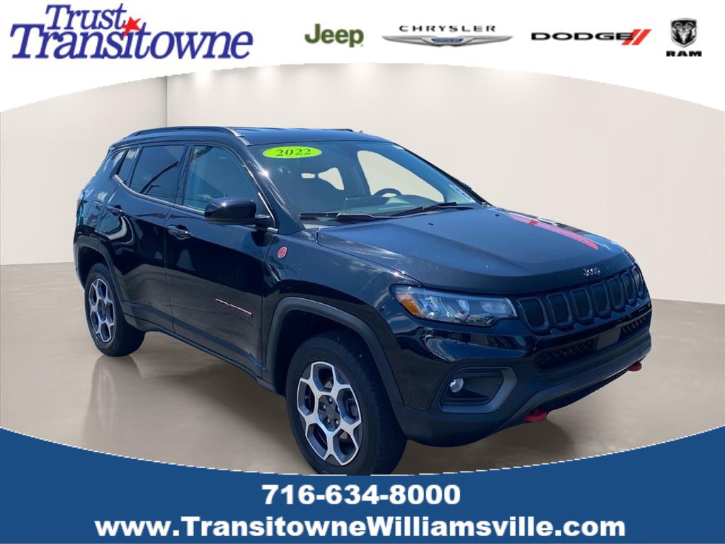 Used 2022 Jeep Compass Trailhawk w/ Trailhawk Convenience Group AWD/4WD video 1