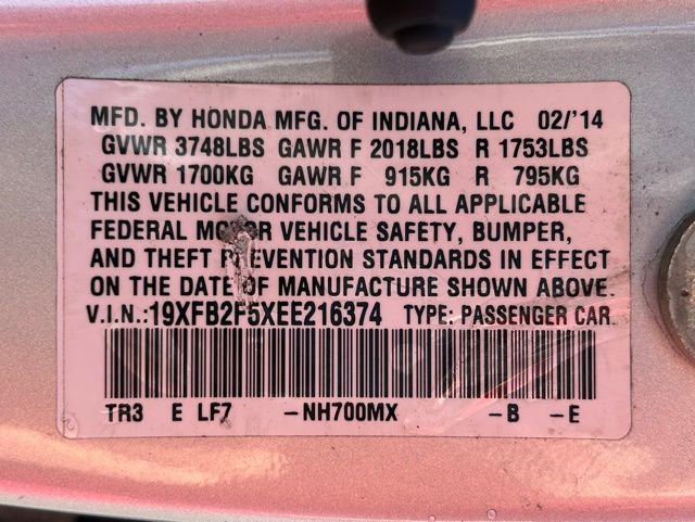 Used 2014 Honda Civic LX image 16