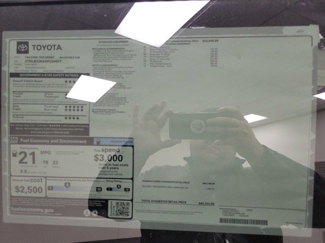 New 2025 Toyota Tacoma TRD Sport image 7