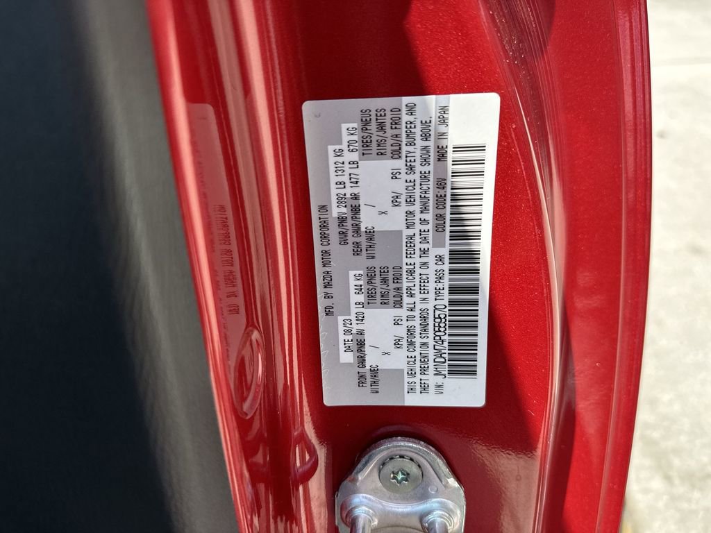 Used 2023 MAZDA MX-5 Miata Grand Touring w/ Weather Package RWD image 59
