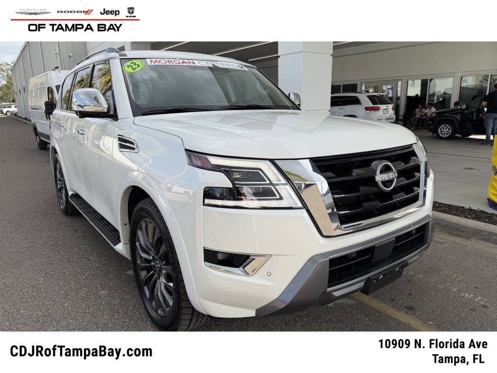 Used 2023 Nissan Armada Platinum w/ Captain's Chairs Package