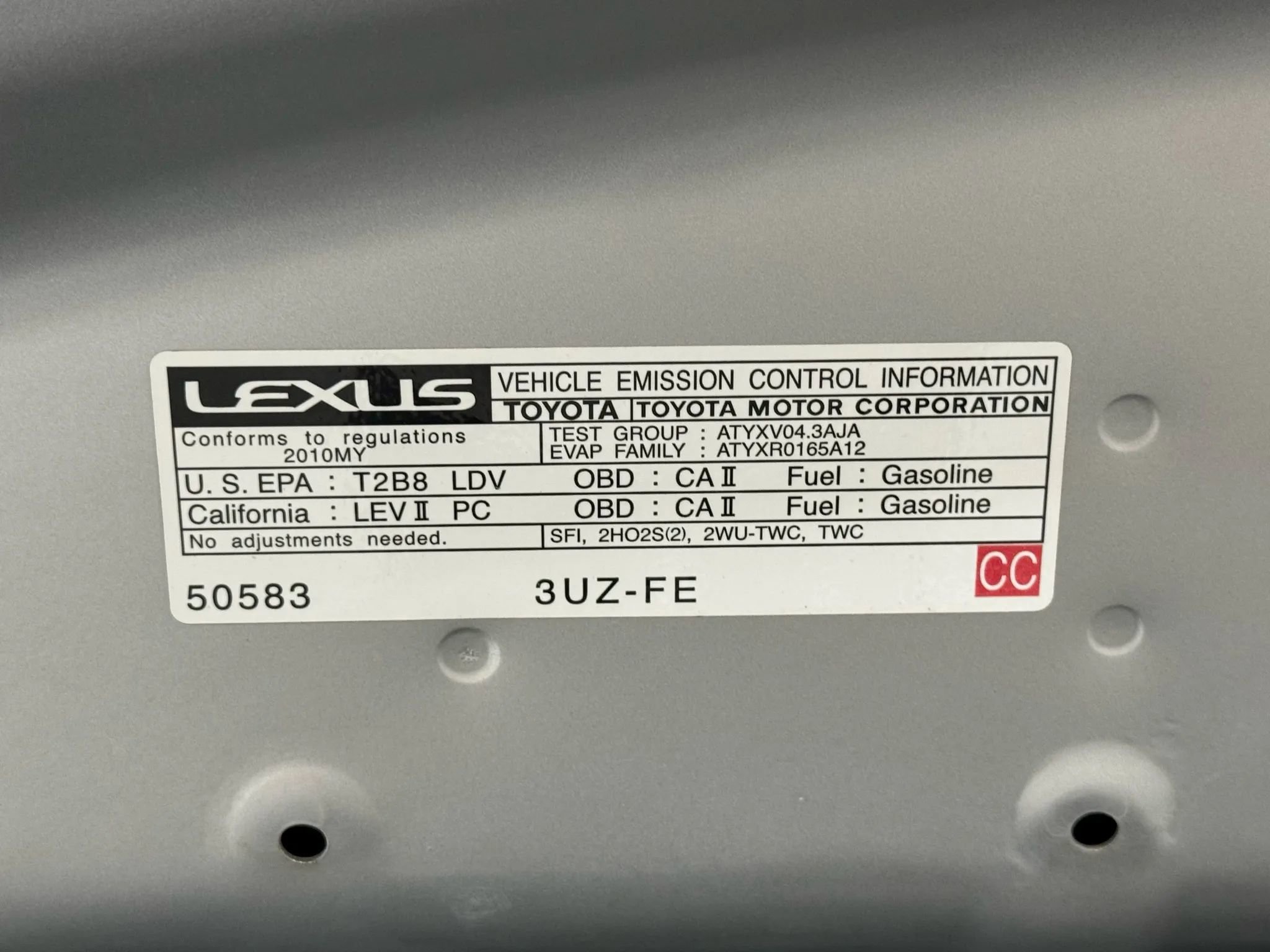 Used 2010 Lexus SC 430 SC 430 Convertible 2D image 42