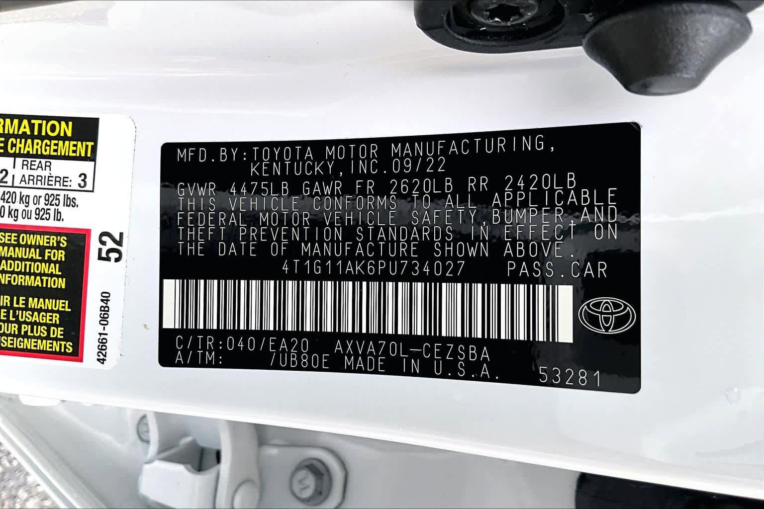 Used 2023 Toyota Camry SE image 32