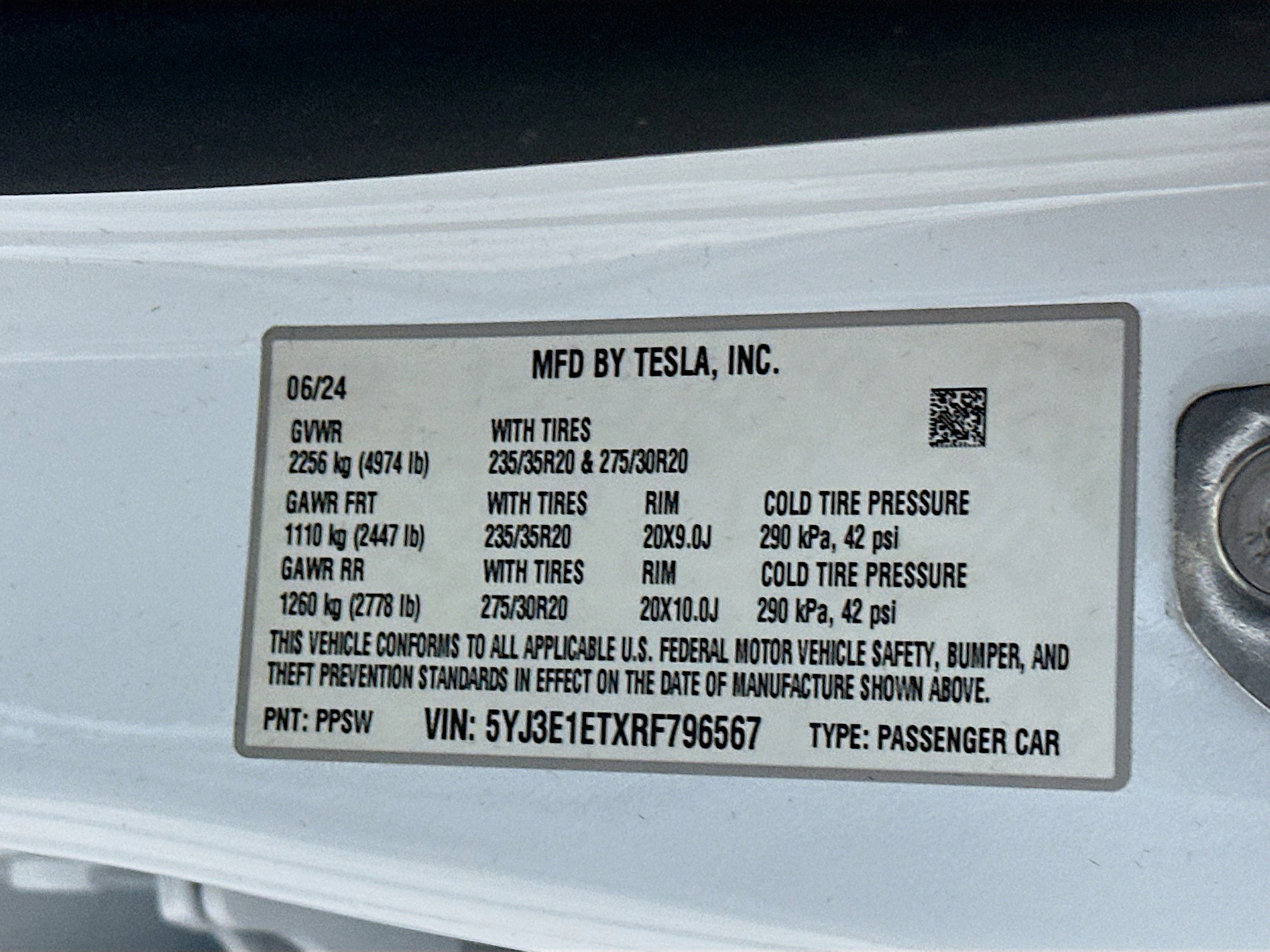 Used 2024 Tesla Model 3 Performance AWD/4WD image 12