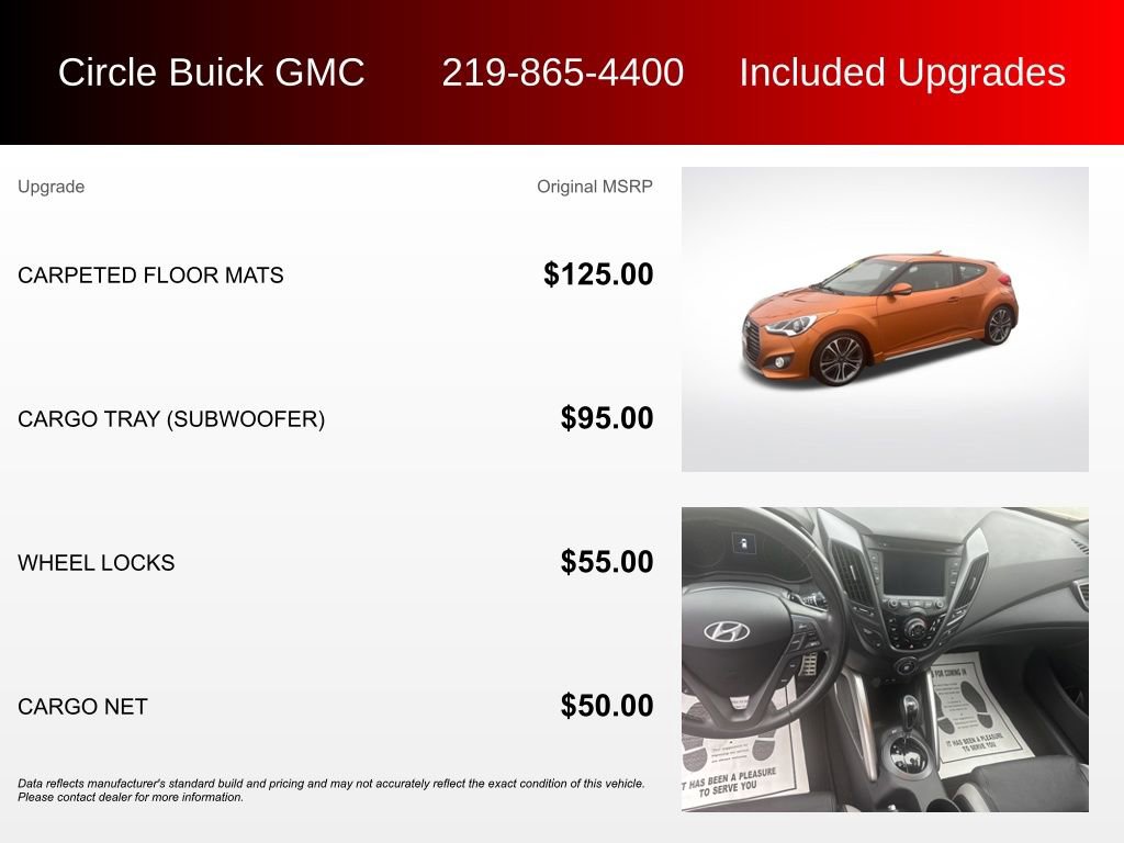 Used 2016 Hyundai Veloster Turbo image 3