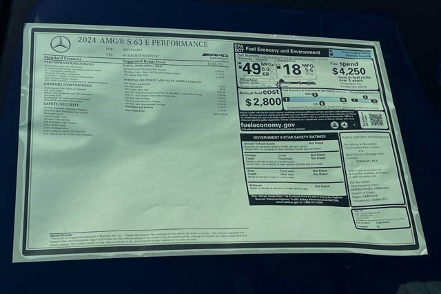 Used 2024 Mercedes-Benz S 63 AMG S image 30