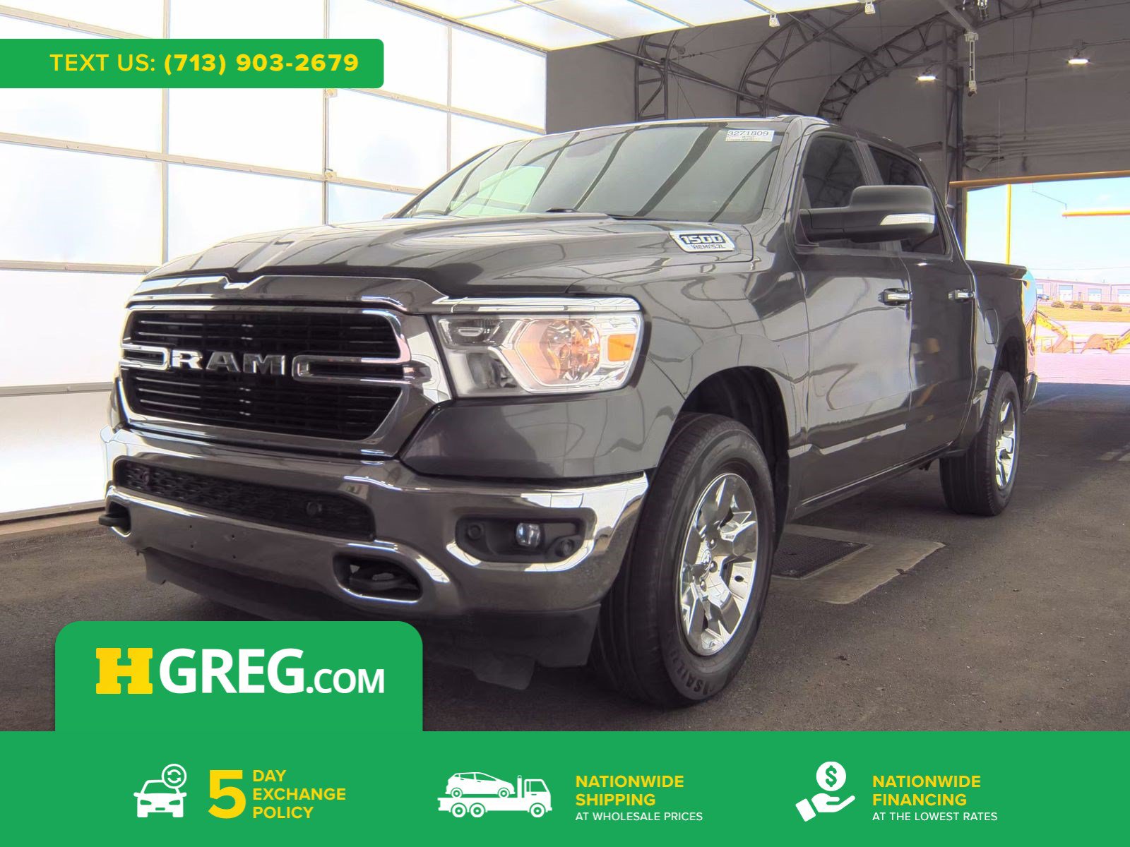 Used 2019 RAM 1500 Big Horn AWD/4WD image 1