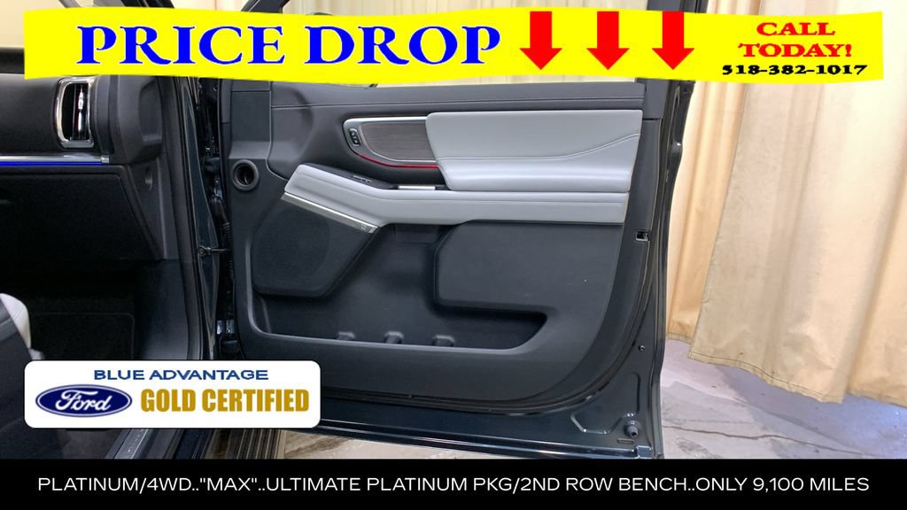 Certified 2025 Ford Expedition Max Platinum w/ Platinum Ultimate Package AWD/4WD image 11