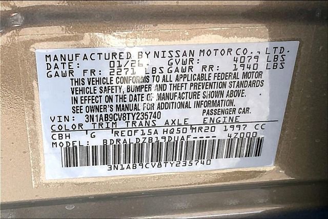 New 2026 Nissan Sentra SV w/ SV Convenience Package image 8