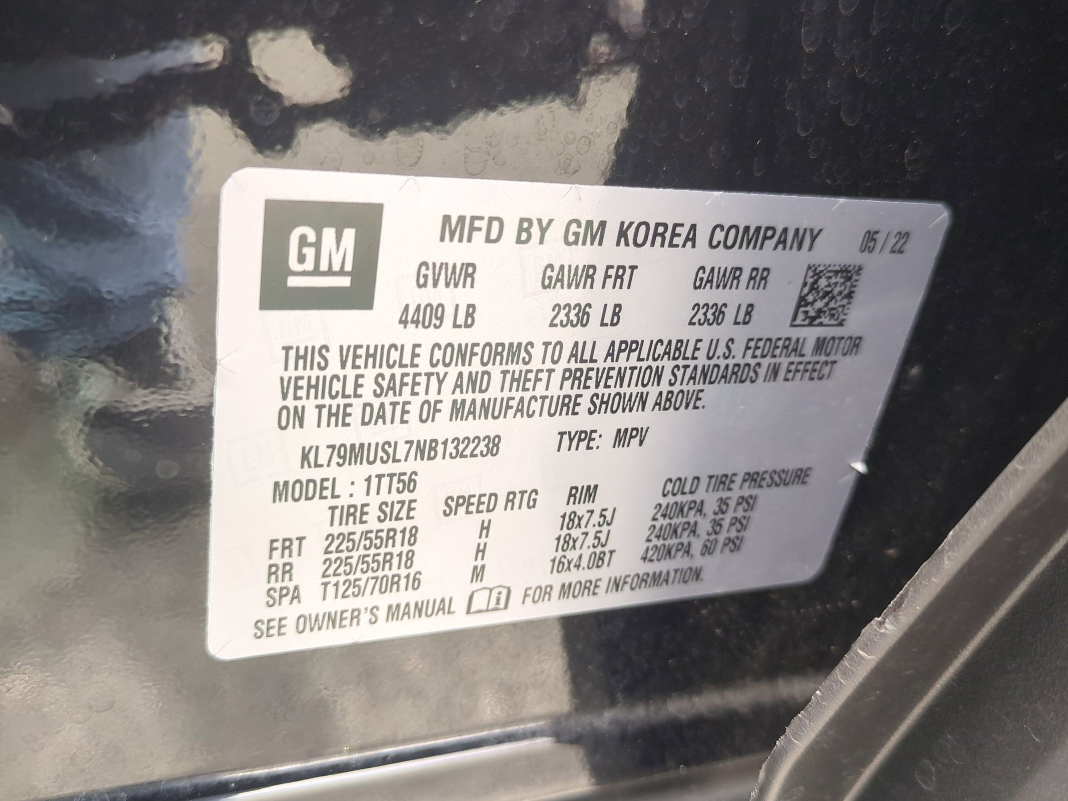 Used 2022 Chevrolet TrailBlazer RS w/ Sun and Liftgate Package AWD/4WD image 36
