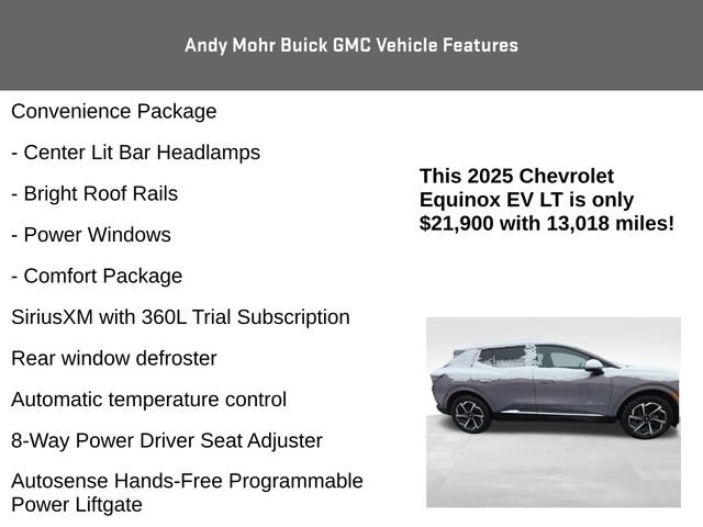 Used 2025 Chevrolet Equinox EV LT w/ Convenience Package image 14