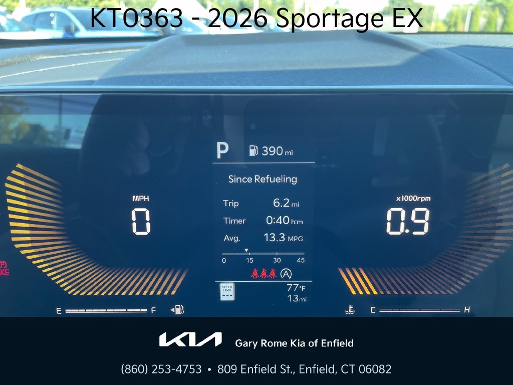 New 2026 Kia Sportage EX w/ EX Panorama Roof Package AWD/4WD image 13