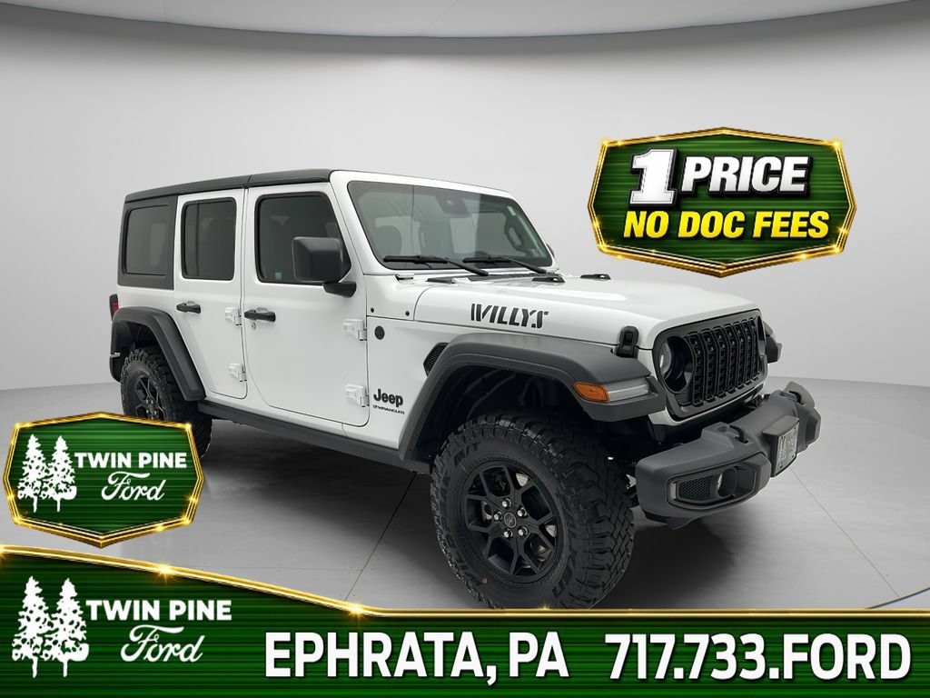Used 2025 Jeep Wrangler Unlimited Sport AWD/4WD image 1