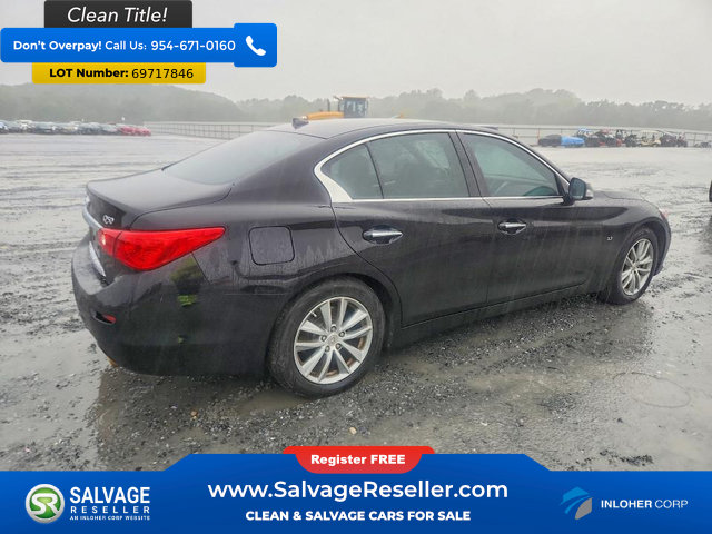 Used 2014 INFINITI Q50 Premium w/ Navigation Package AWD/4WD image 4