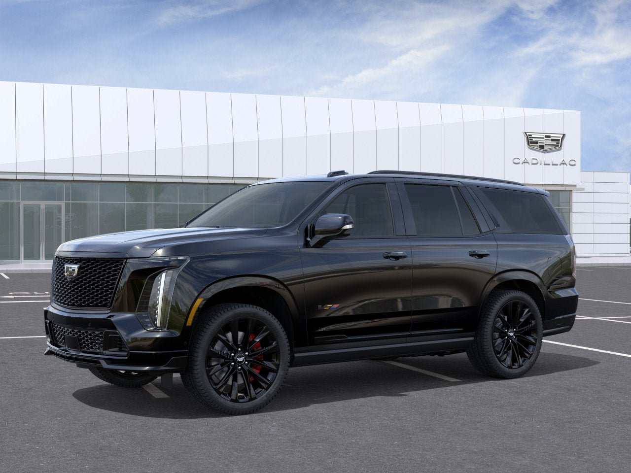 New 2026 Cadillac Escalade V w/ LPO, ONYX Package AWD/4WD image 2