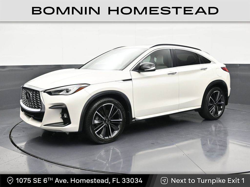 Used 2022 INFINITI QX55 Luxe w/ Cargo Package
