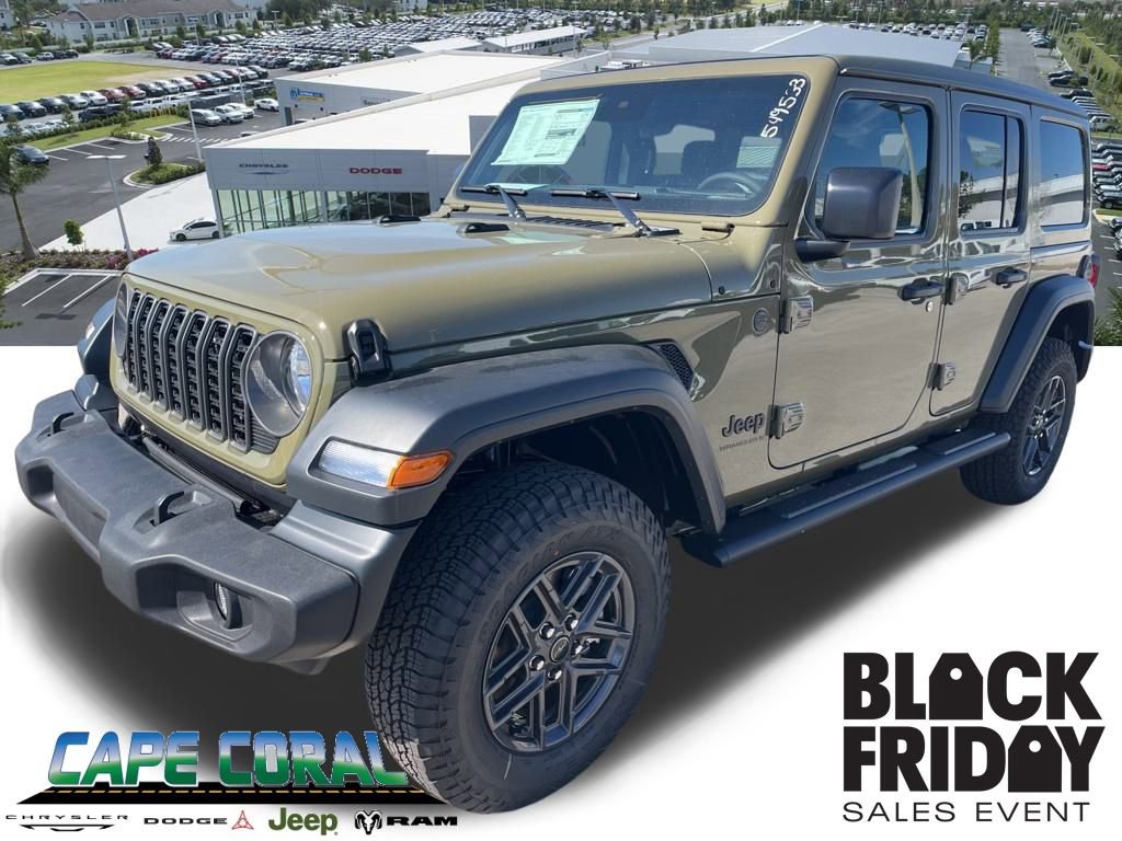 New 2025 Jeep Wrangler Sport S