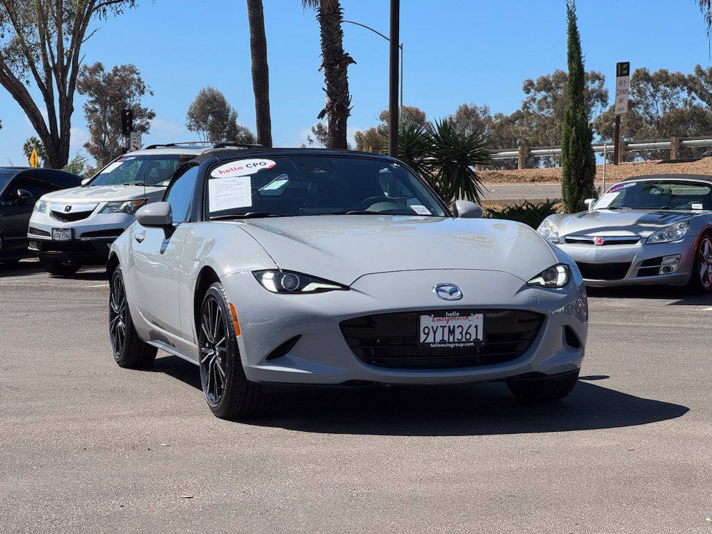 Certified 2025 MAZDA MX-5 Miata Grand Touring w/ Weather Package RWD image 4