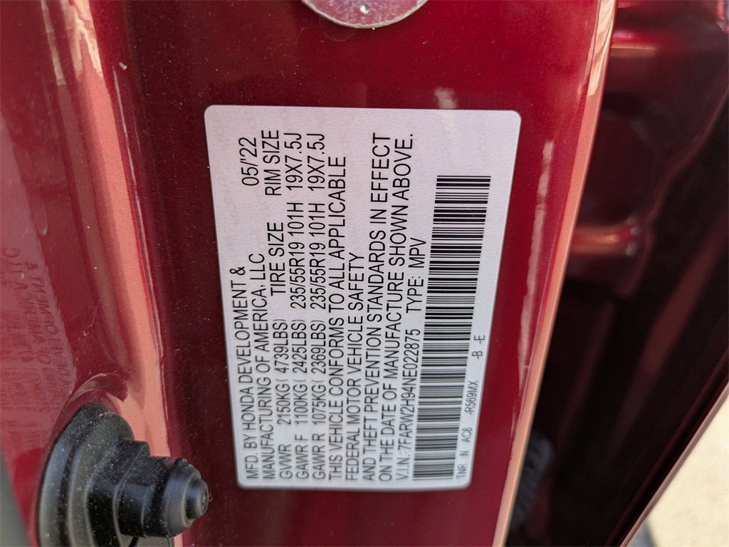 Used 2022 Honda CR-V Touring image 33