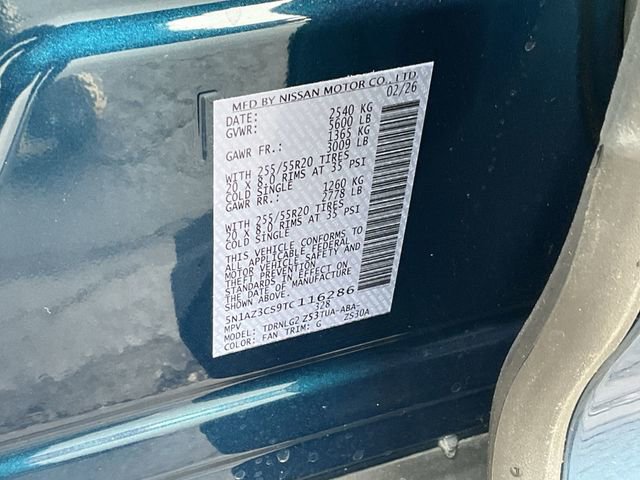 New 2026 Nissan Murano SL image 37