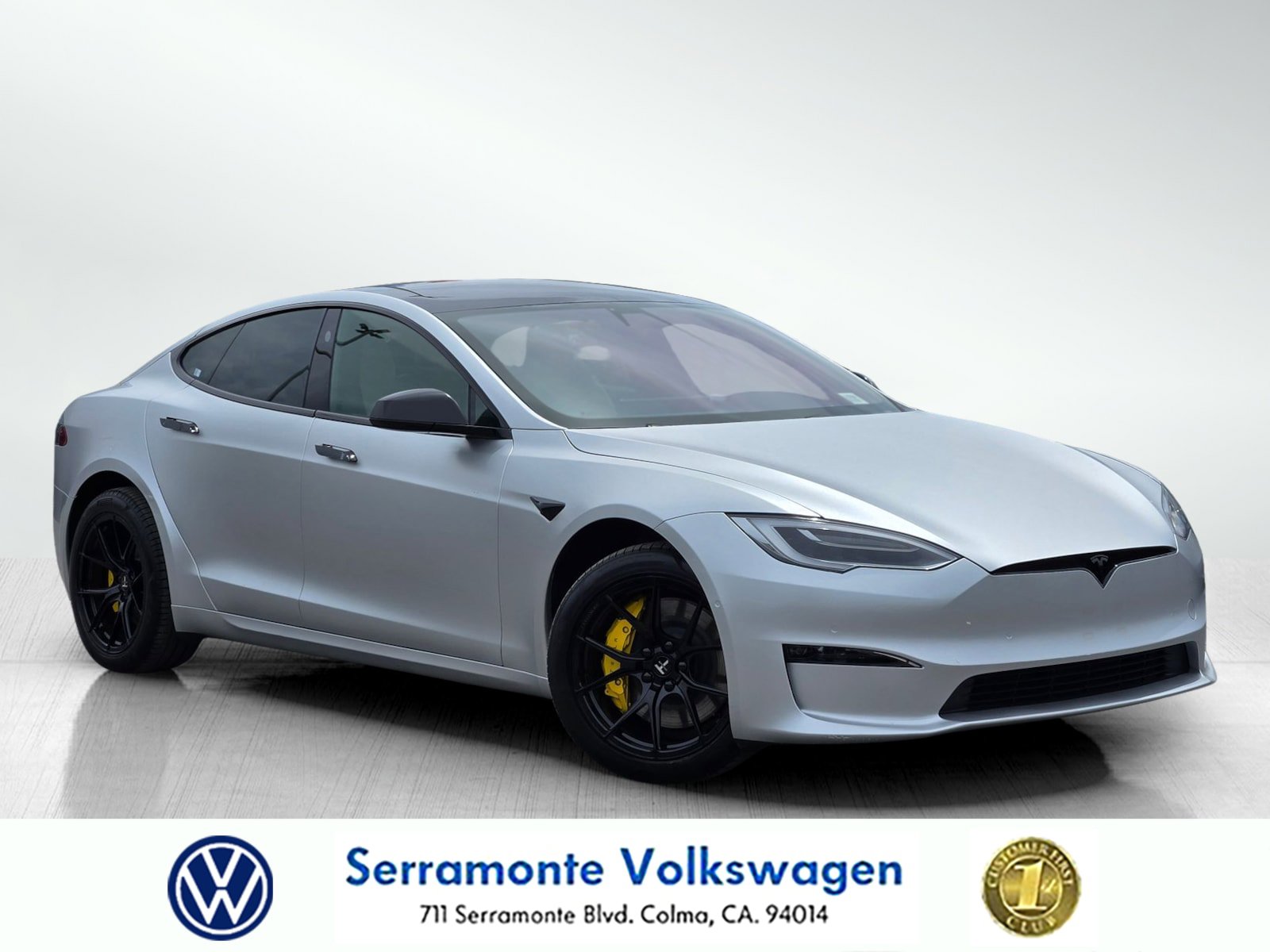 Used 2022 Tesla Model S Plaid AWD/4WD image 1