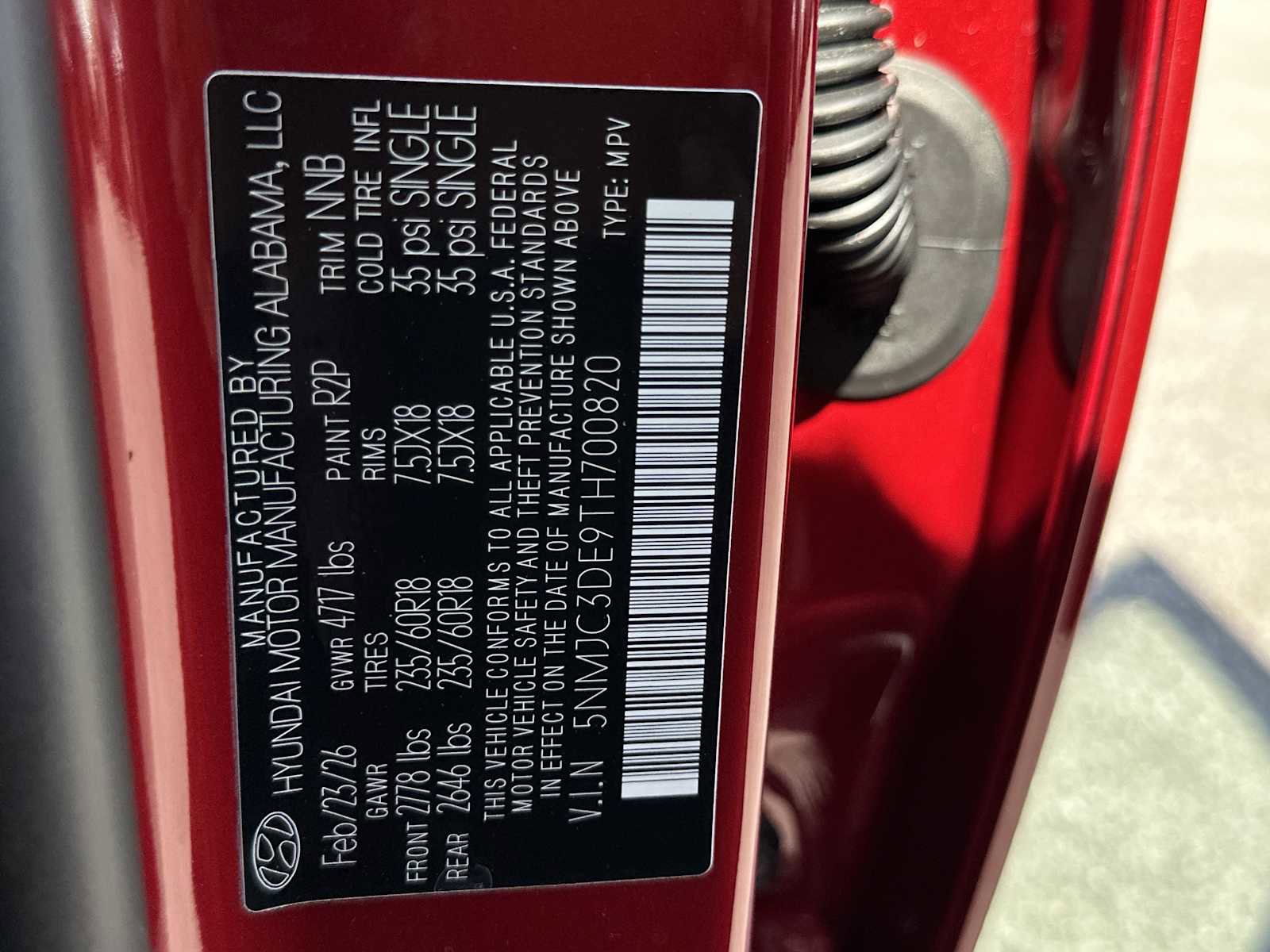 New 2026 Hyundai Tucson SEL image 28