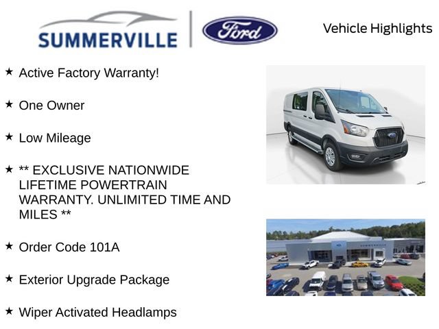 Used 2025 Ford Transit 250 Low Roof w/ Exterior Upgrade Package RWD image 2