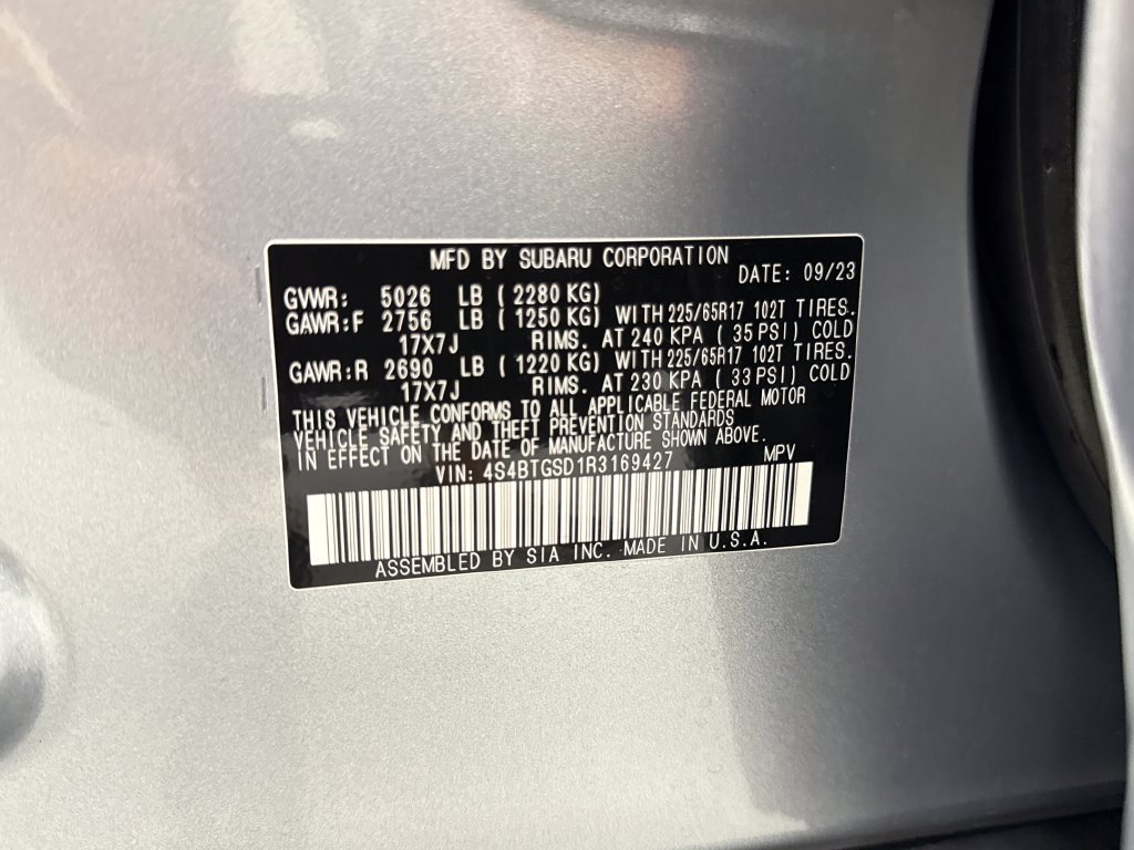 Certified 2024 Subaru Outback Wilderness AWD/4WD image 29