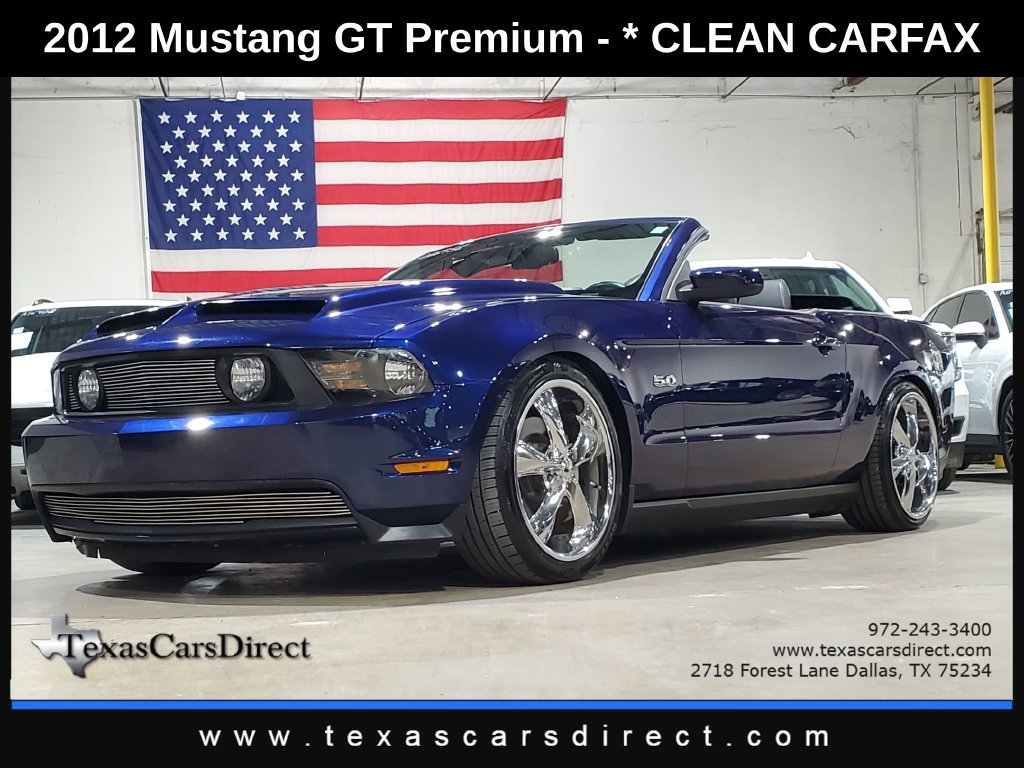Used 2012 Ford Mustang GT Premium w/ Security Pkg