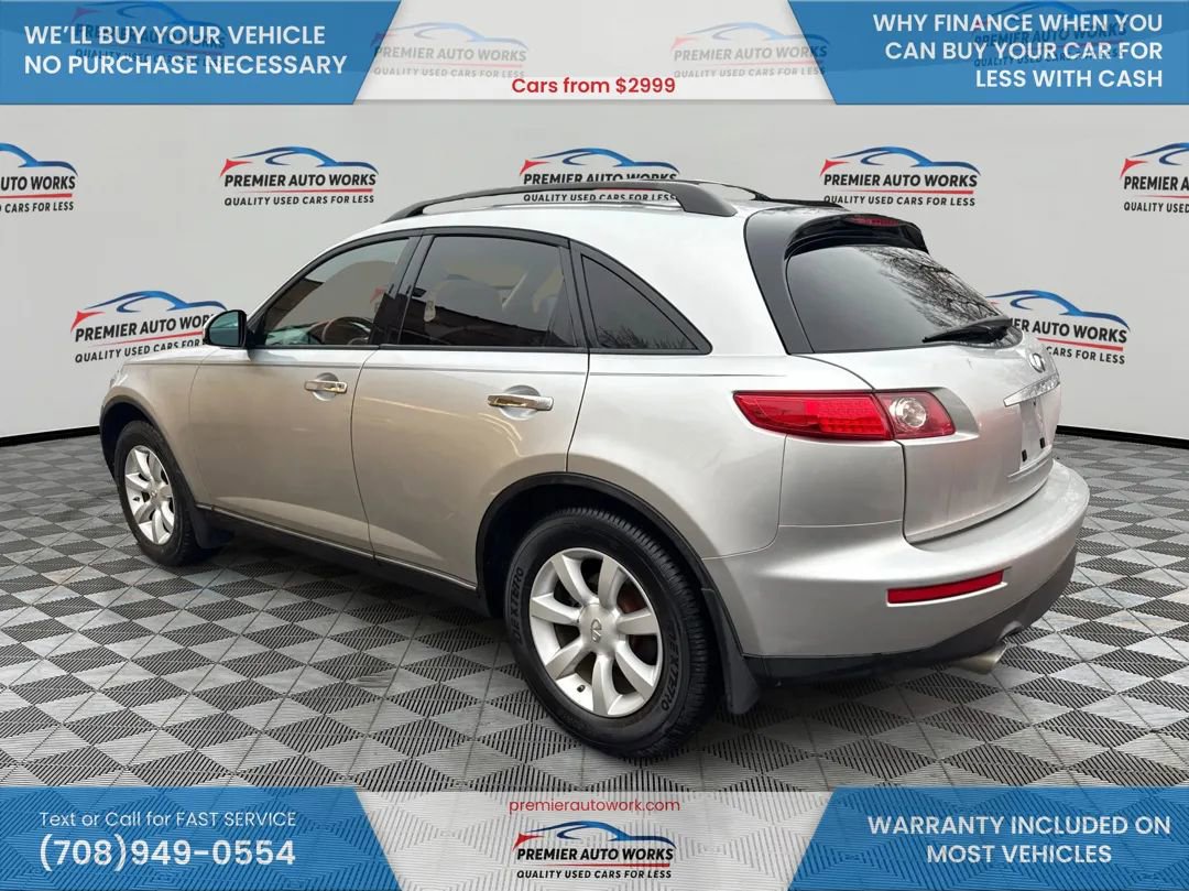 Used 2005 INFINITI FX35 AWD w/ (P01) Touring Pkg image 7