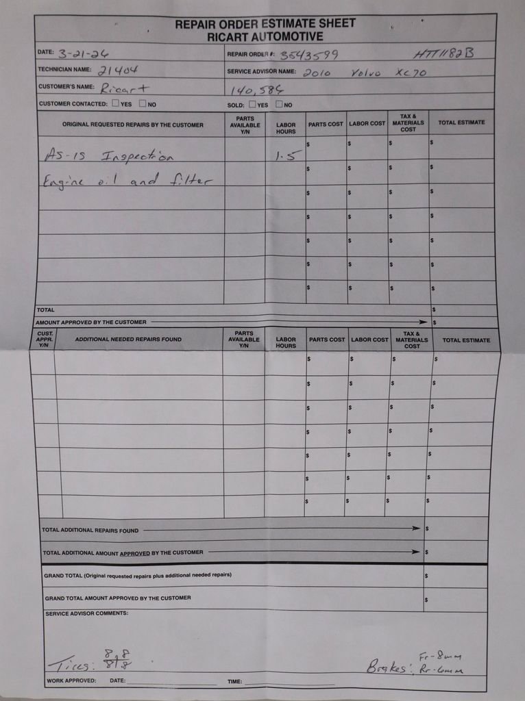 Used 2010 Volvo XC70 3.2 image 2