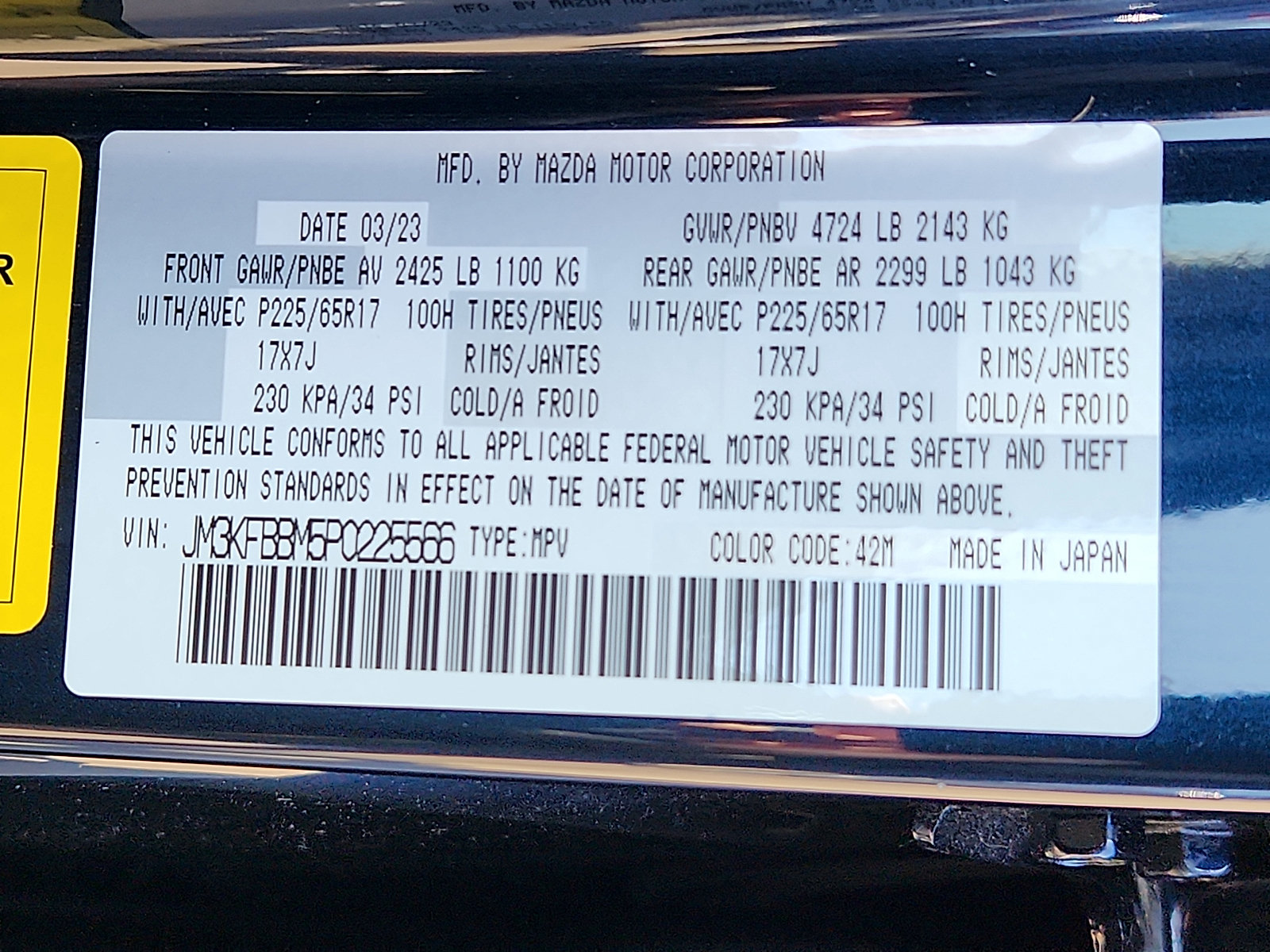 Certified 2023 MAZDA CX-5 AWD 2.5 S w/ Select Package image 28