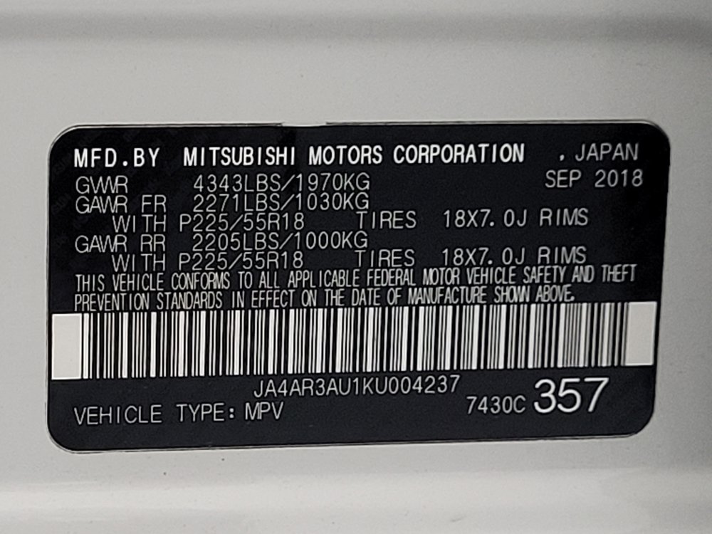 Used 2019 Mitsubishi Outlander Sport SE AWD/4WD image 33